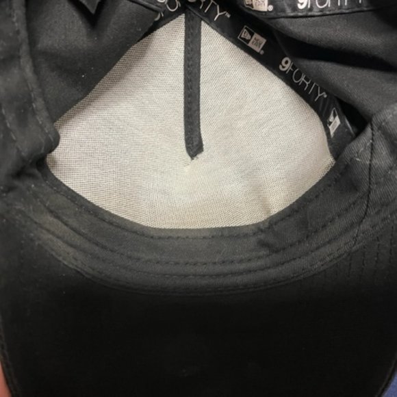 Black w/White Trim Logo NIKEGOLF Cap Hat Adjustable - Picture 9 of 11